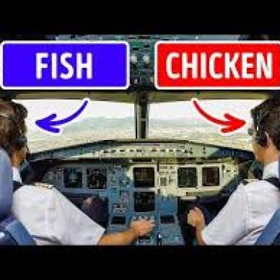 हवाई जहाज में मौजूद दोनों पायलटों को हमेशा अलग अलग खाना दिया जाता है